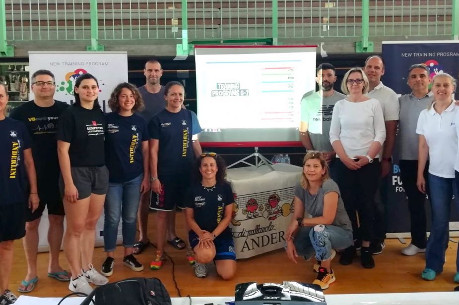 scuola pallavolo anderlini modena progetti europei funball