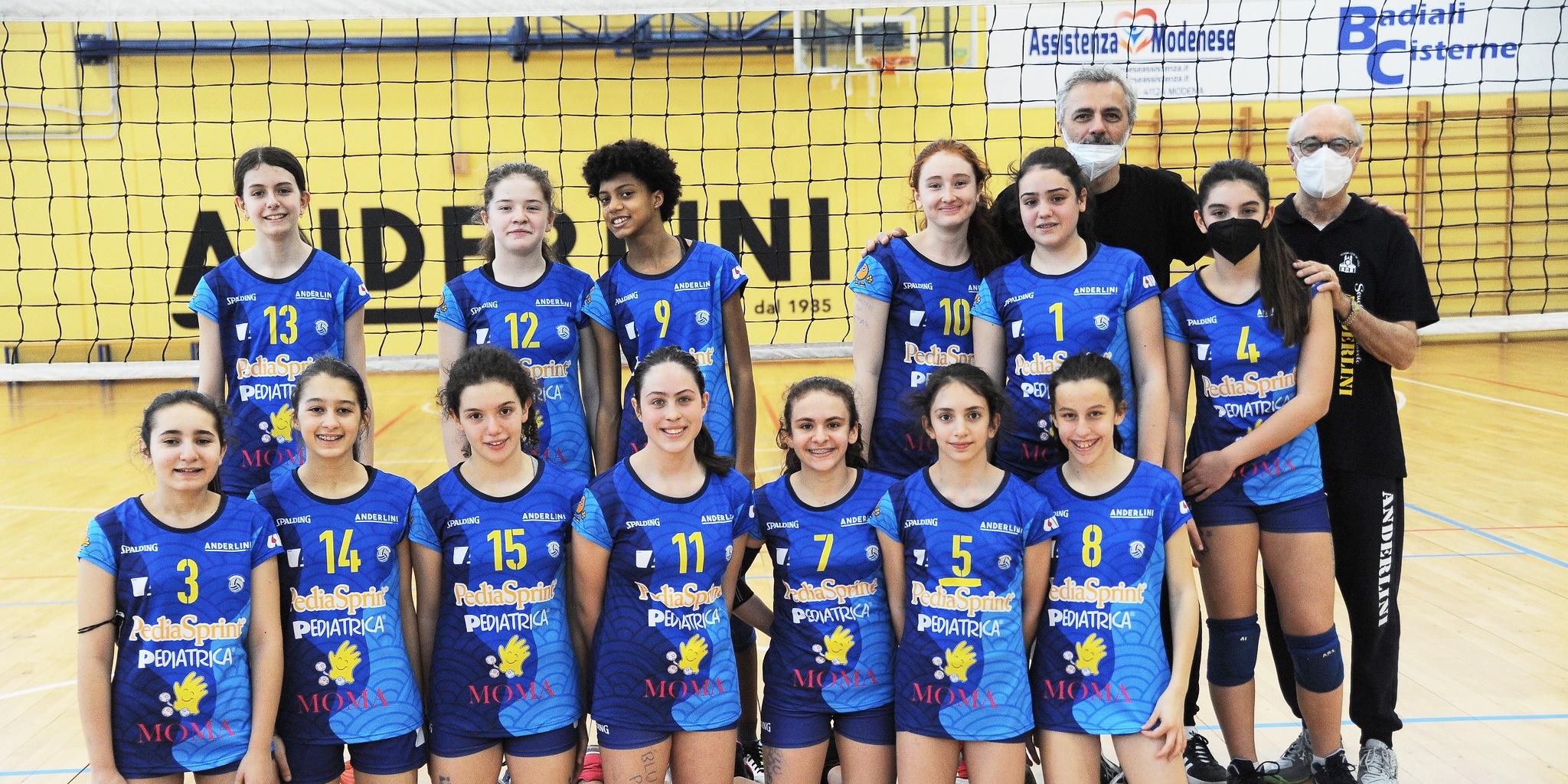 Anderlini Pediatrica Blu Under 13 FINAL FOUR header