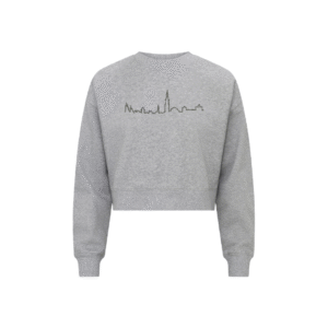 CROP TOP SKYLINE MODENA GREY MELANGE