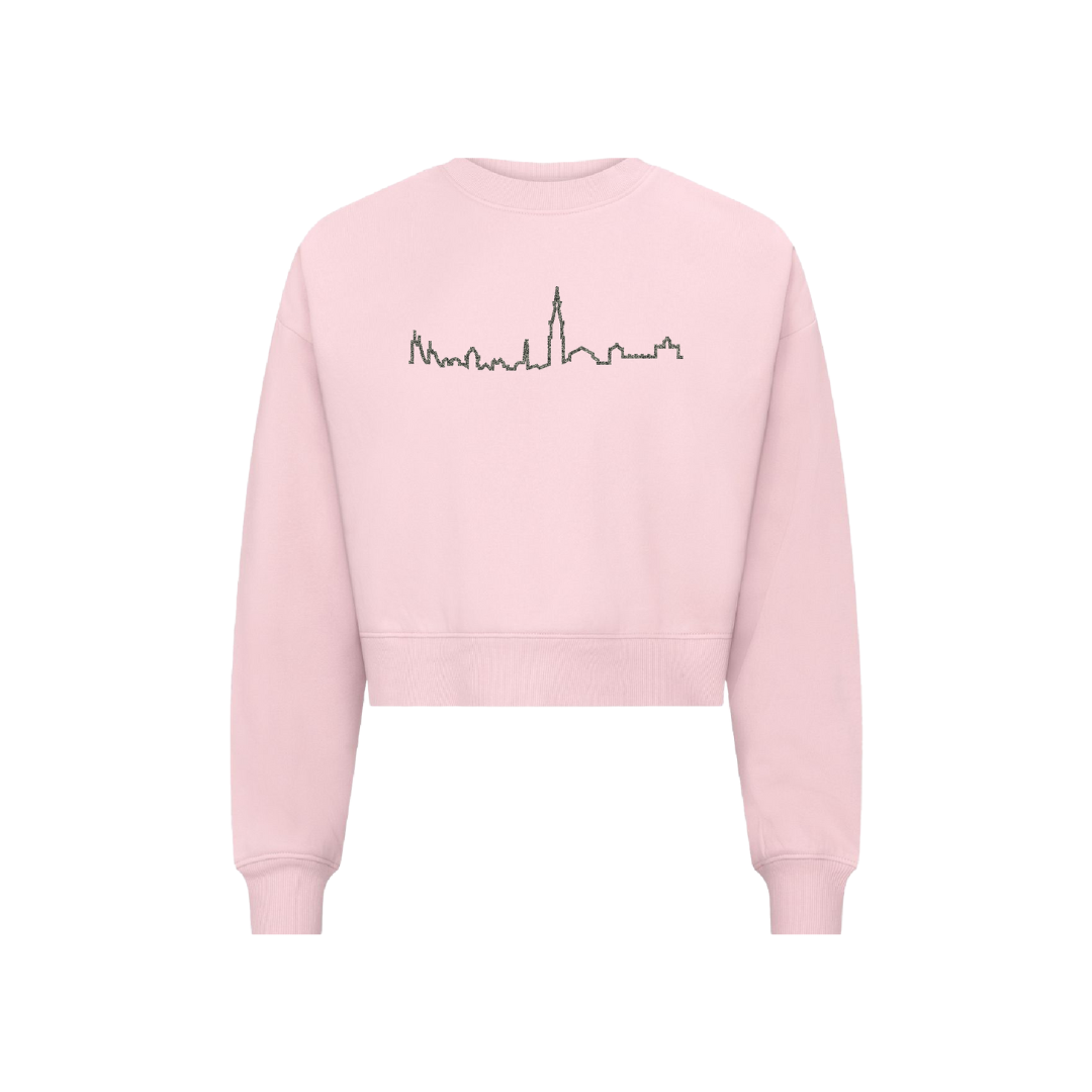 CROP TOP SKYLINE MODENA ROSE